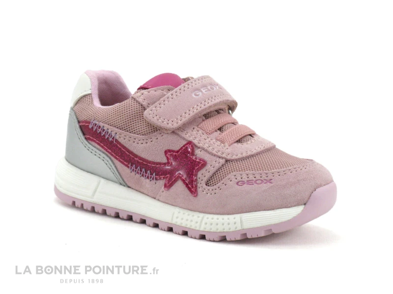 Geox B253ZA - ALBEN Girl - Rose - Sneakers Fille – Image 5