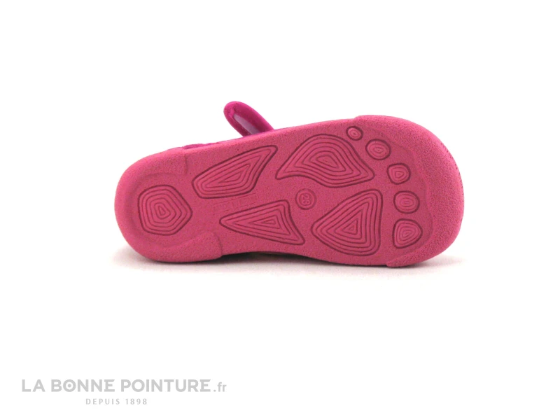 Michu Shoes 2571 Rose Fuchsia - Licorne - Chausson Ballerine Fille – Image 4