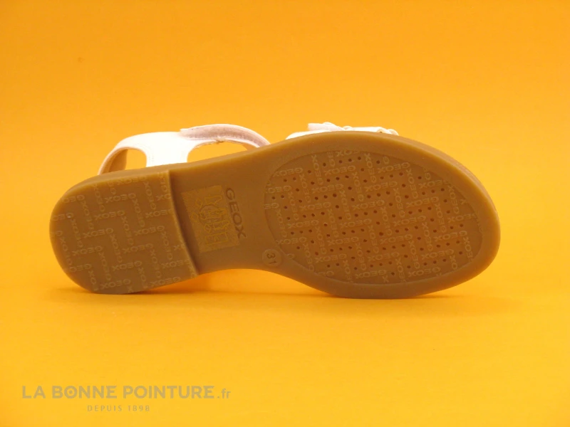 Geox J8235I KARLY Girl - White - Sandale Blanche – Image 7