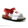 Geox Sandale Minnie - CHALKI B152RC Red White