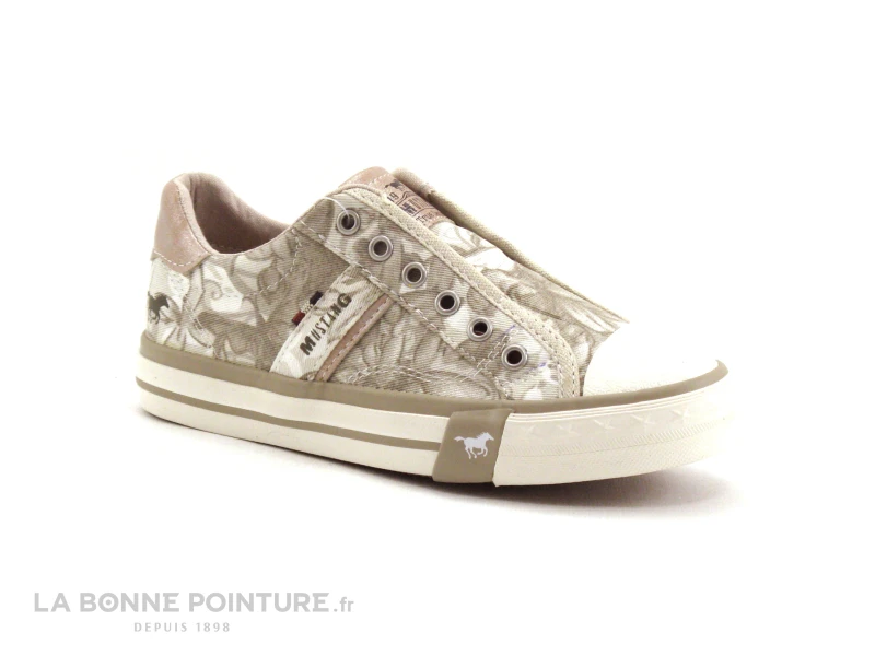 Mustang Shoes 5024 401 4 Beige - Basket Ville Fille – Image 5