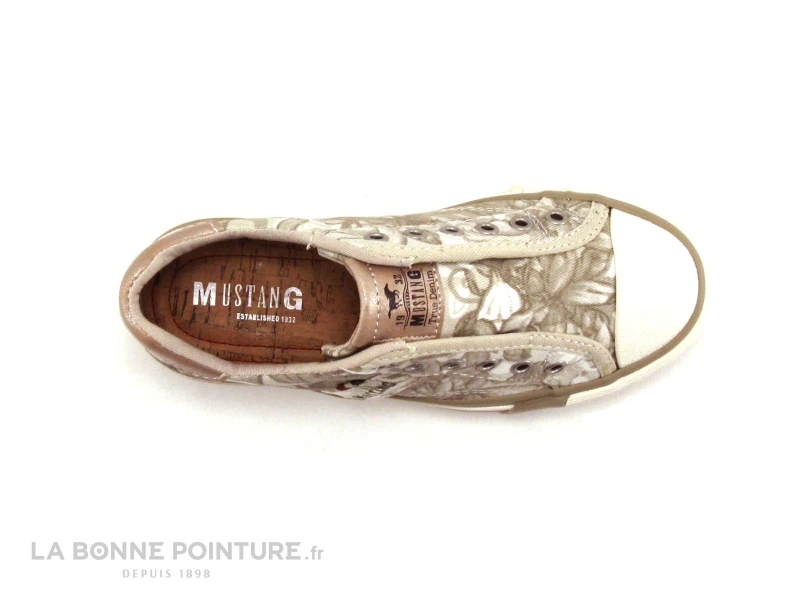 Mustang Shoes 5024 401 4 Beige - Basket Ville Fille – Image 6