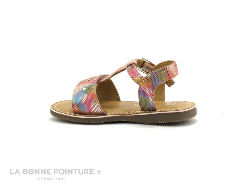 Minibel HORTENSIA Dotted Reinbow - Sandale Fille Multicolore – Image 3