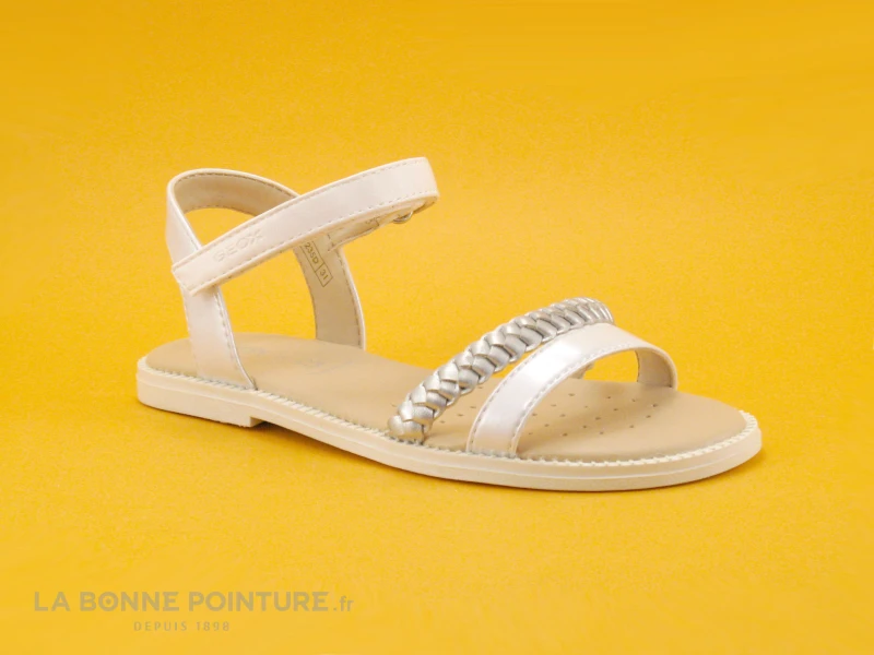 Geox SP KARLY J0235D White - Sandale Fille – Image 5