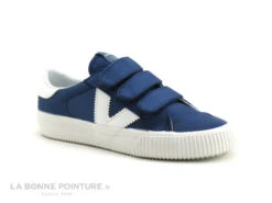 Victoria 065129 Bleu - Tennis Velcro GARCON
