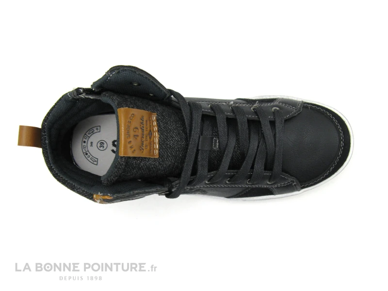 SK8 By Bopy TAROULIO Noir Gris - Basket Montante GARCON – Image 4