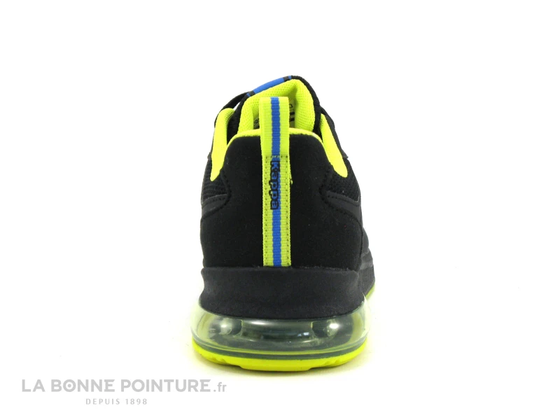 Kappa SPLINTER LACE 33152YW A5C Black Yellow - Basket Mode Jr – Image 4
