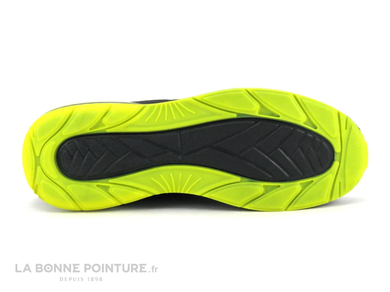 Kappa SPLINTER LACE 33152YW A5C Black Yellow - Basket Mode Jr – Image 7