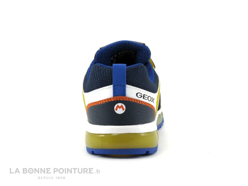 Geox SUPER-MARIO J1644A Android - Royal Yellow - Basket Basse Led – Image 5
