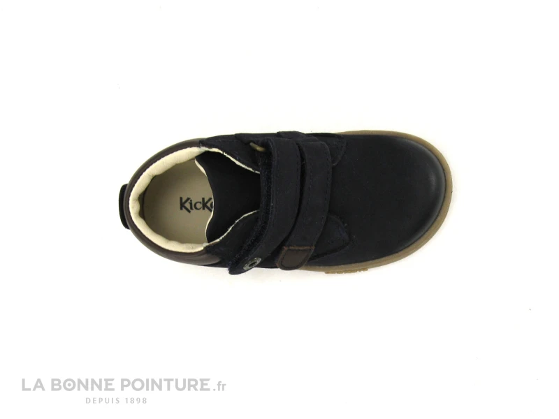 Kickers TACKEASY Marine 571983-10 - Chaussure BEBE 2 Velcros – Image 6