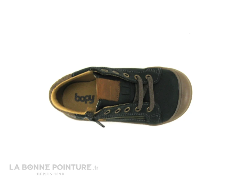 Bopy RELVET Vert - Chaussure Montante GARCON Verte – Image 6