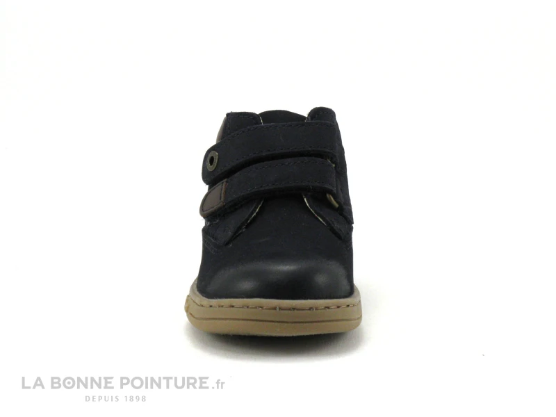 Kickers TACKEASY Marine 571983-10 - Chaussure BEBE 2 Velcros – Image 2