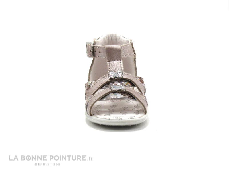 Bopy BACALA Vieux Rose Nu-pieds Fille BEBE – Image 2