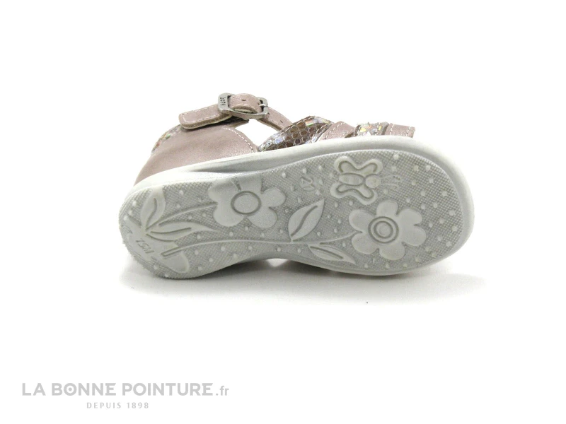 Bopy BACALA Vieux Rose Nu-pieds Fille BEBE – Image 7