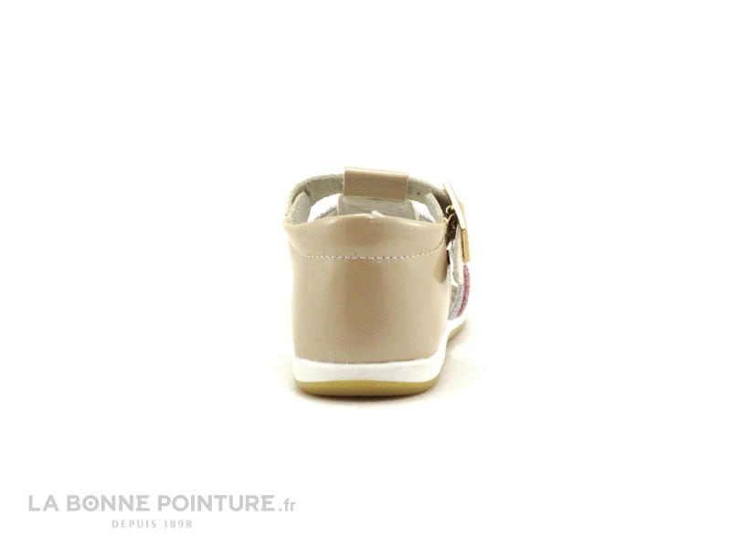 MKids MEDOR Beige - Rose Argent Or Paillete - Sandale – Image 4