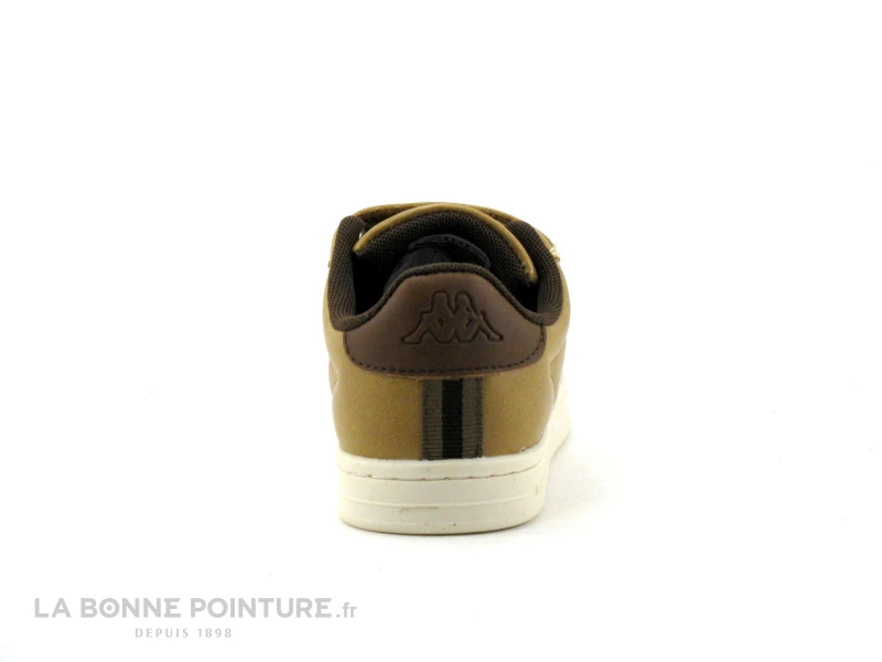 Kappa LOGO ALPHA 2V Yellow Tan - Dk Brown - Basket Velcro GARCON – Image 3