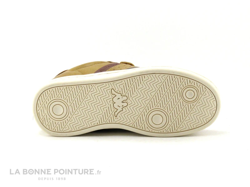 Kappa LOGO ALPHA 2V Yellow Tan - Dk Brown - Basket Velcro GARCON – Image 6