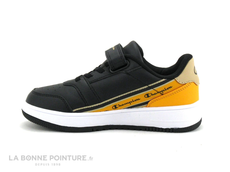Champion ALTER LOW S32428 - Noir Jaune Beige - Sneakers GARCON – Image 3
