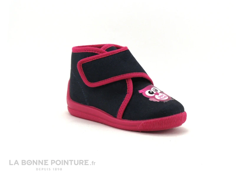 Bellamy VANA Chouette Marine - Pantoufle BEBE Avec Scratch – Image 5
