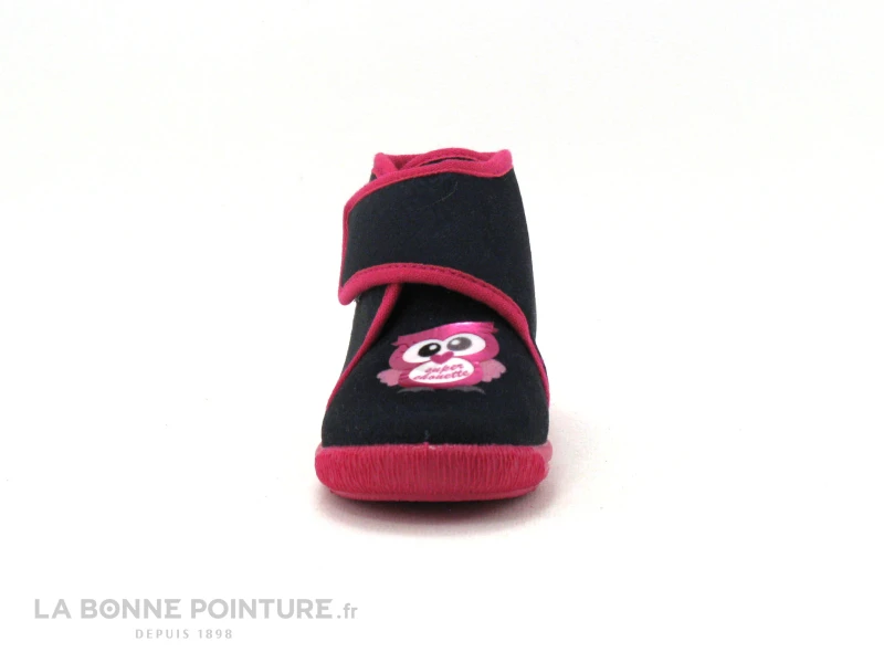 Bellamy VANA Chouette Marine - Pantoufle BEBE Avec Scratch – Image 2