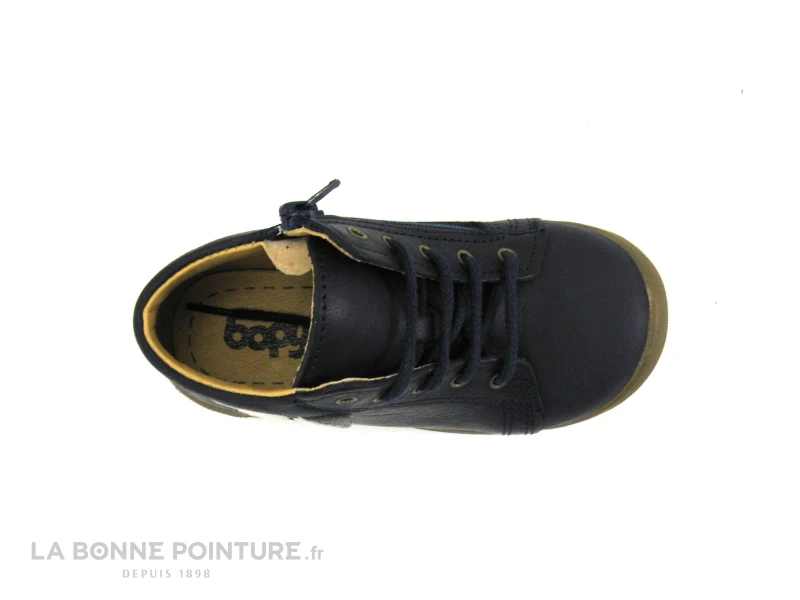 Bopy UNOZIP Marine - Ourson - Chaussure Montante BEBE Avec Zip – Image 6
