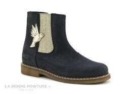 Bopy SAFALOU Marine - Oiseau - Bottine Chelsea Fille