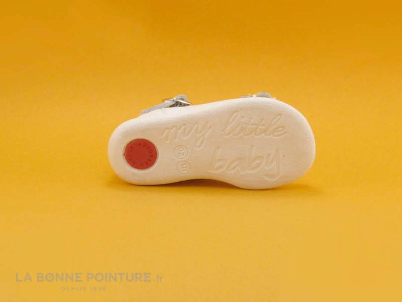 MKids MELSI Blanc - Fleur Tulle - Chaussure Montant BEBE Fille – Image 7