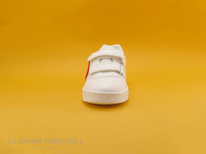 Geox SKYLIN J928WC - White Red - Love - Sneakers Fille – Image 2
