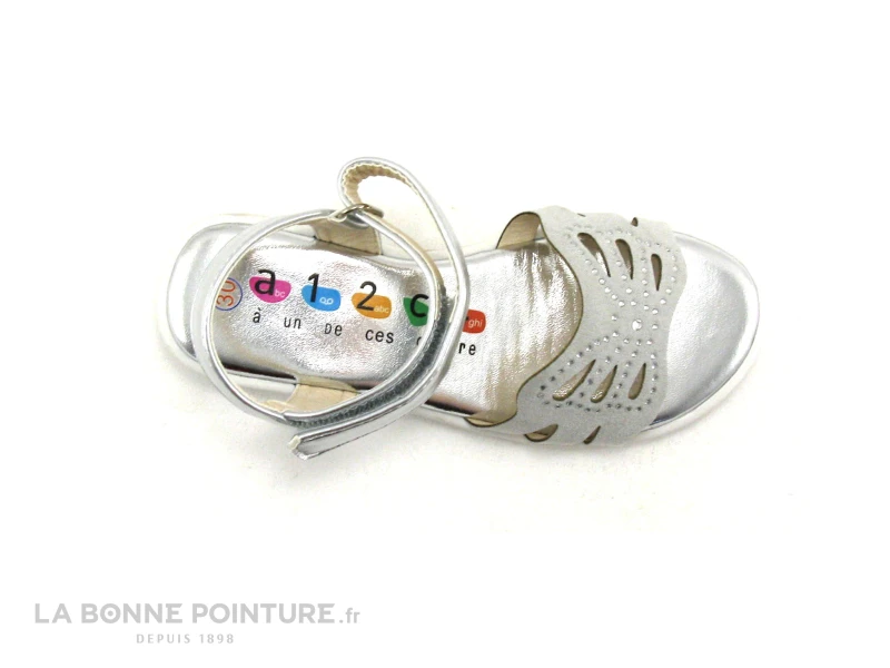 A12C4 VAINA-T Gris - Diamants - Nu-pieds Fille – Image 3