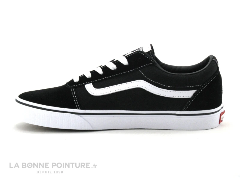 Vans WARD Black - White - VN0A38J9IJU1 - Basket Noire – Image 3