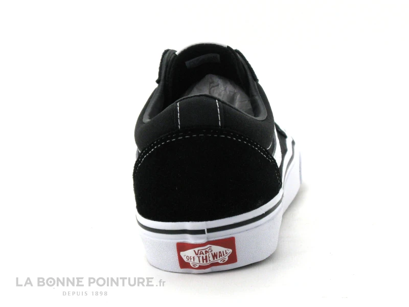 Vans WARD Black - White - VN0A38J9IJU1 - Basket Noire – Image 4