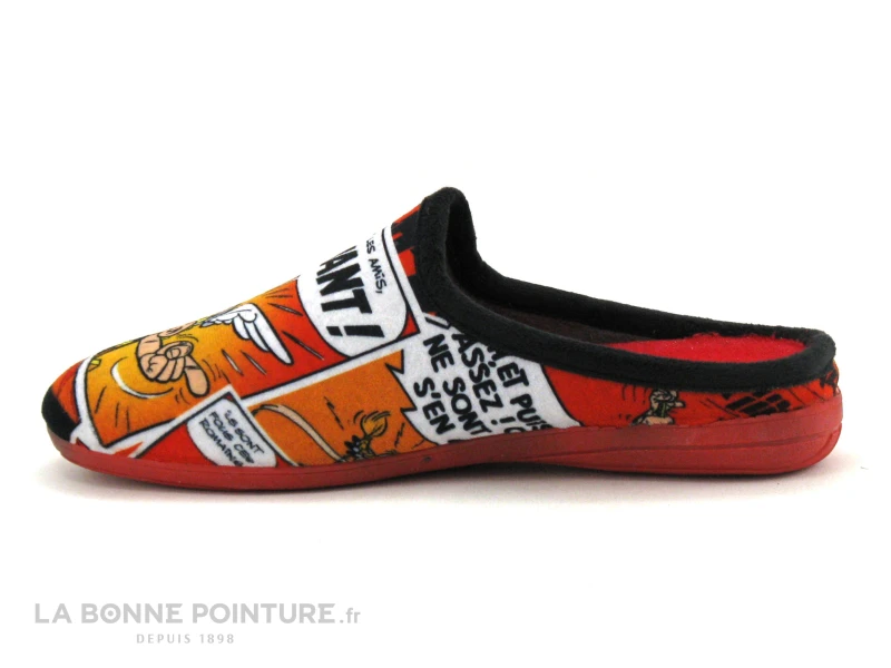 Maison Espadrille ASTERIX A10F - Rouge - Pantoufle Mule F Jr – Image 2