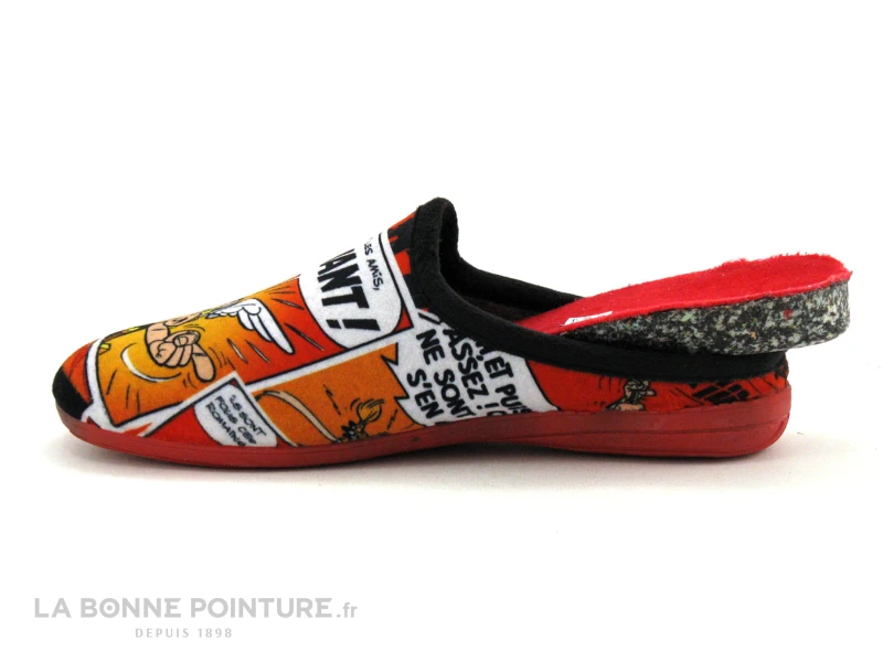 Maison Espadrille ASTERIX A10F - Rouge - Pantoufle Mule F Jr – Image 4