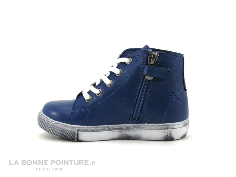Andrea Conti 201700274 Bleu Jean - Basket Montante Enfant – Image 3