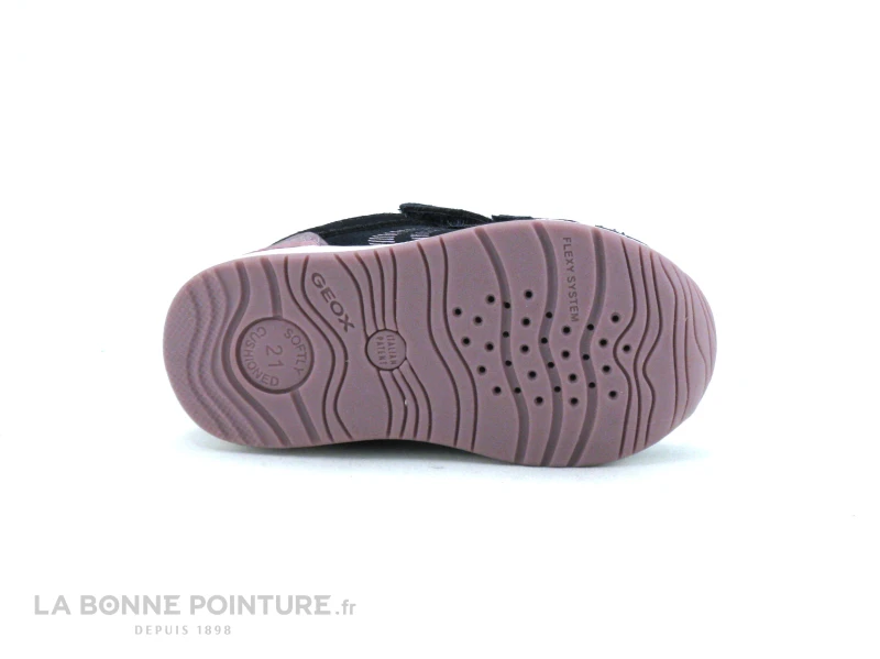 Geox RISHON B150LA Navy Pink - Basket A Scratch Premiers Pas Fille – Image 6