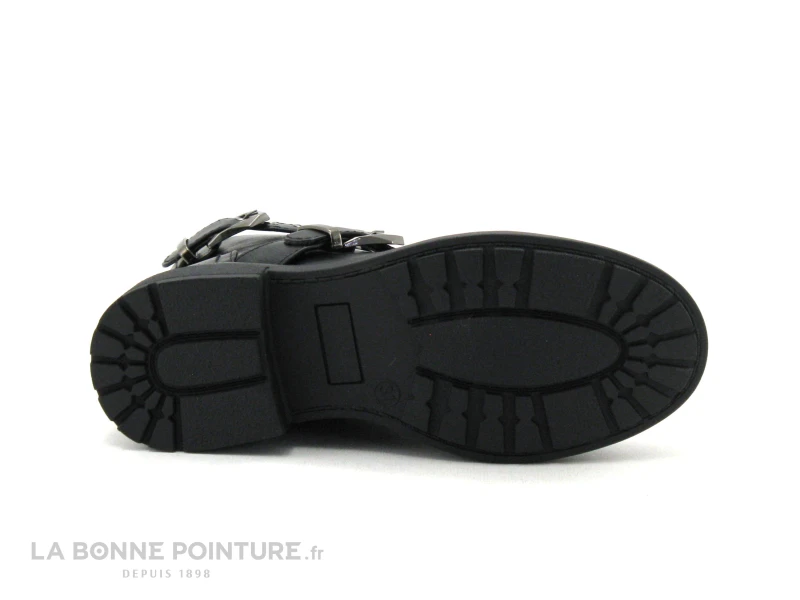 Wipop DUBREUIL Noir - Bottine Fille Avec Perles Noires – Image 7