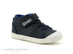Alma Planete FIBRINO Marine - Bleu - Chaussure Premiers Pas BEBE