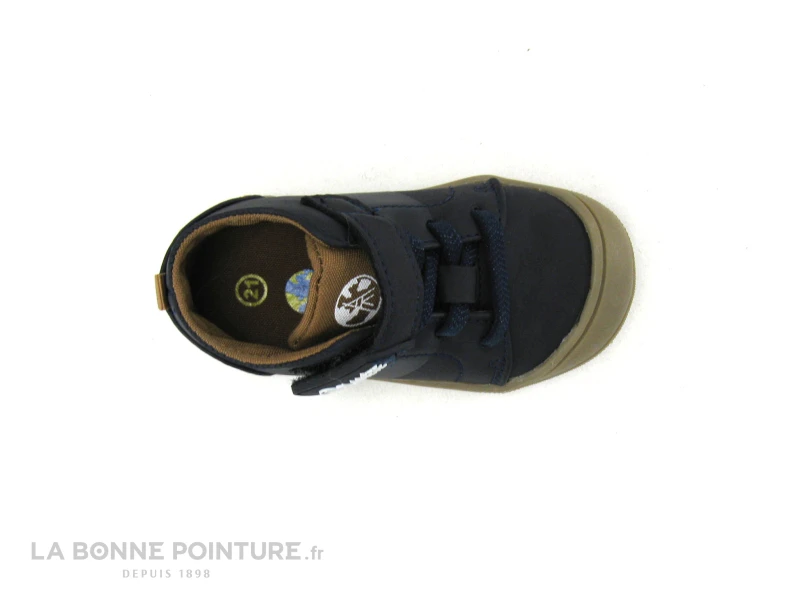 Alma Planete FIBRINO Marine Camel - Chaussure Premiers Pas GARCON – Image 5