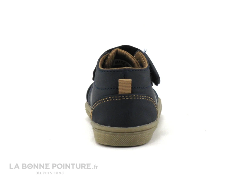 Alma Planete FIBRINO Marine Camel - Chaussure Premiers Pas GARCON – Image 4