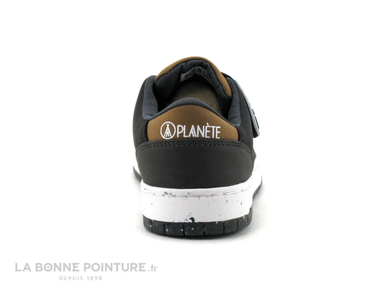 Alma Planete ZAKI Velcros - Noir - Camel - Basket Enfant – Image 4