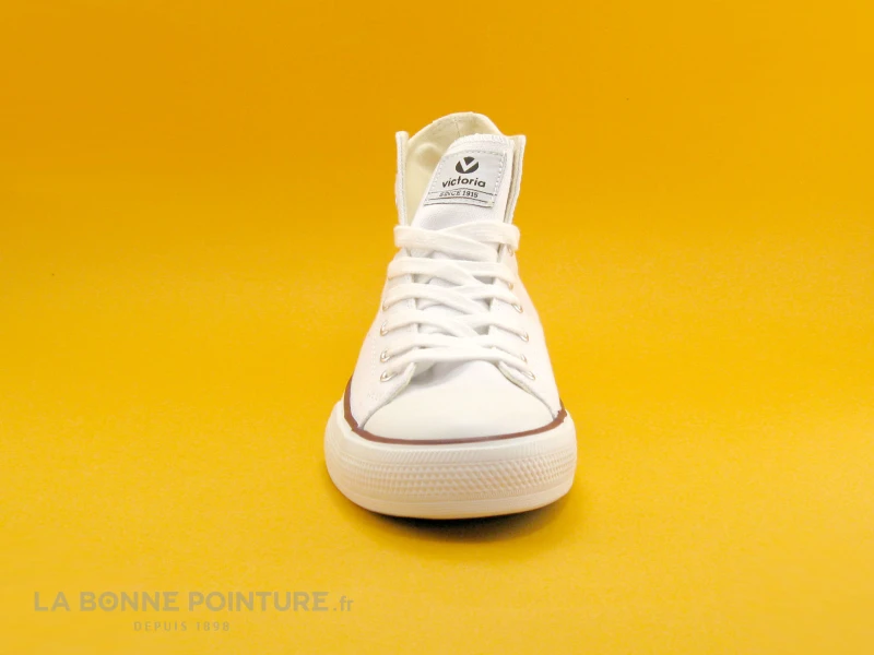 Victoria 06500 Blanc - Tennis Montante Toile Femme – Image 2