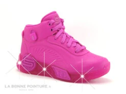 Skechers Lights Remix - 310100L - Sneakers Rose Fille A Leds