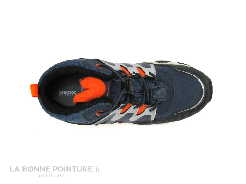 Geox MAGNETAR J263ZA Navy Orange - Basket Montante Garcon – Image 7