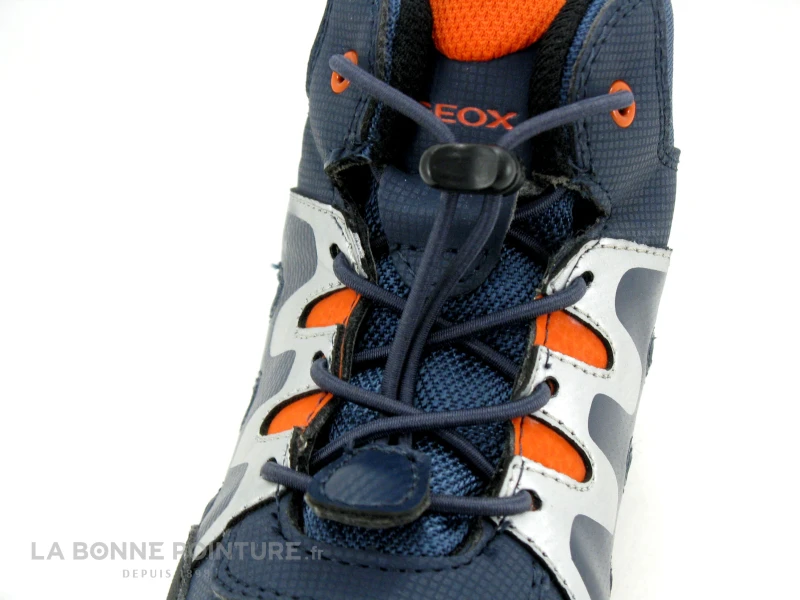 Geox MAGNETAR J263ZA Navy Orange - Basket Montante Garcon – Image 6