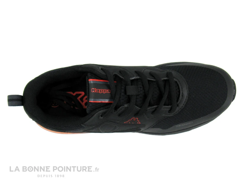 Kappa Logo Splinter Kid - Noir Rouge - Basket Unisex – Image 6