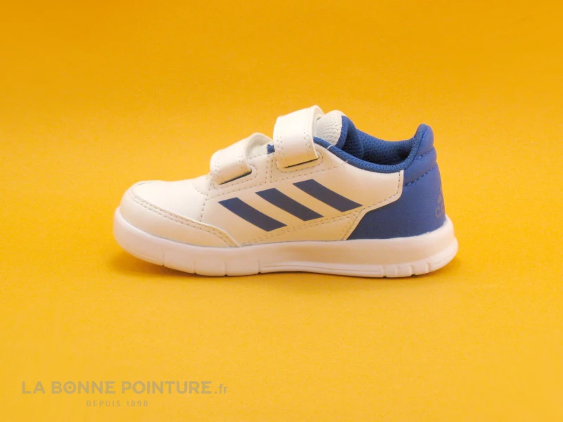 Adidas AltaSport Blanc Bleu D96844 - Basket Velcro BEBE – Image 3
