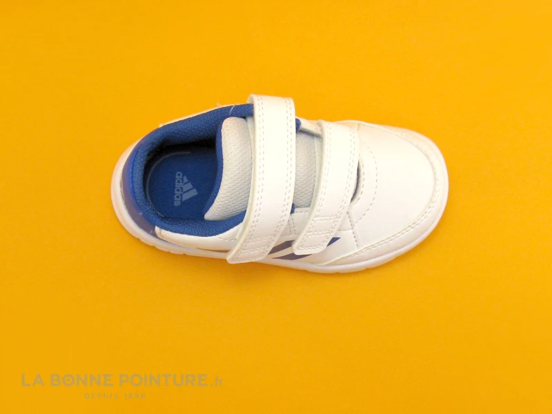 Adidas AltaSport Blanc Bleu D96844 - Basket Velcro BEBE – Image 6