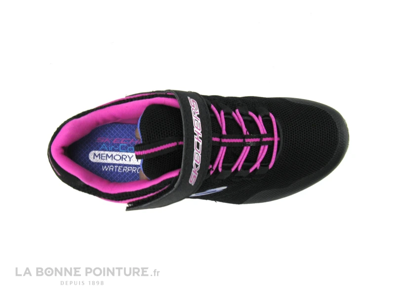 Skechers RAINY RUNNER 81533 Black Hot Pink - Basket Fille – Image 4