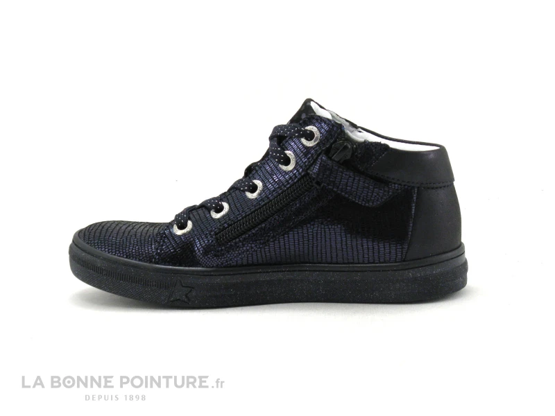 Bellamy CALIGO Iguana Marine - Noir - Basket Montante Fille – Image 3
