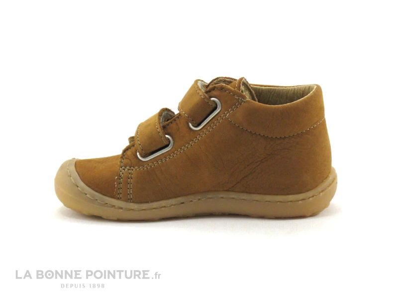 Bopy JAMEL Caramel - Chaussure Montante GARCON - 2 Velcros – Image 3